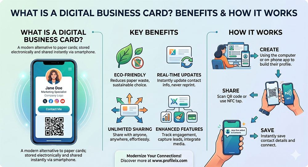 What is a Digital Business Card? Benefits & How It Works